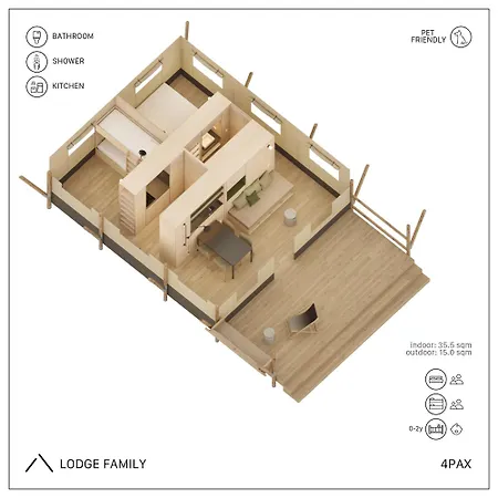 Orman Evi Wecamp Cadiz